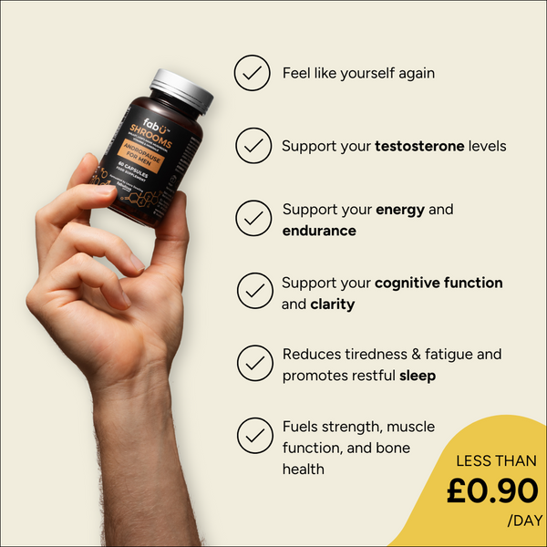 fabÜ SHROOMS ANDROPAUSE FOR MEN