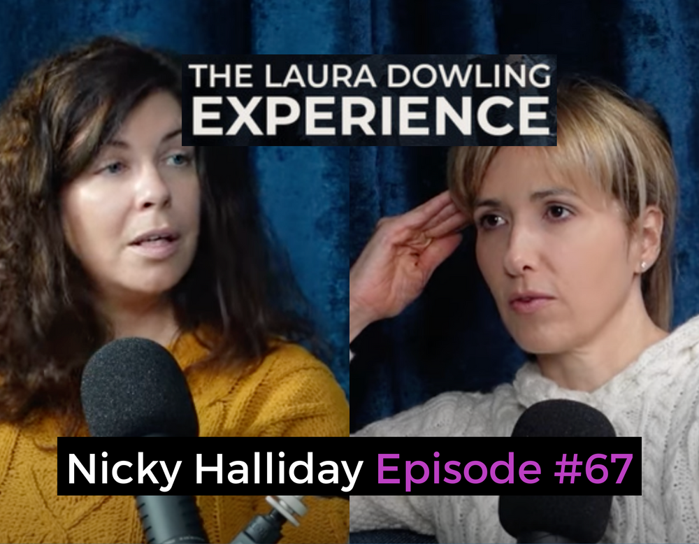 Psychedelic Mushrooms, Ayahuasca, Cacao, And Living With The Human Papillomavirus (HPV) with Nicky Halliday #68 | The Laura Dowling Experience | fabuwellness.com