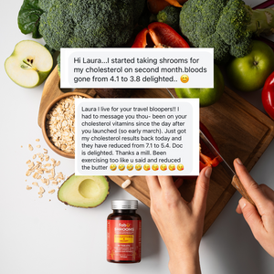 fabÜ SHROOMS CHOLESTEROL & HEART