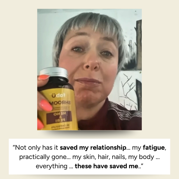 Customer review about fatigue improving and benefits to skin, hair and nails