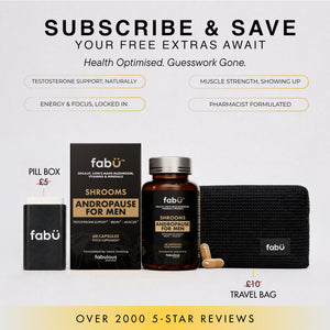 fabÜ SHROOMS ANDROPAUSE FOR MEN