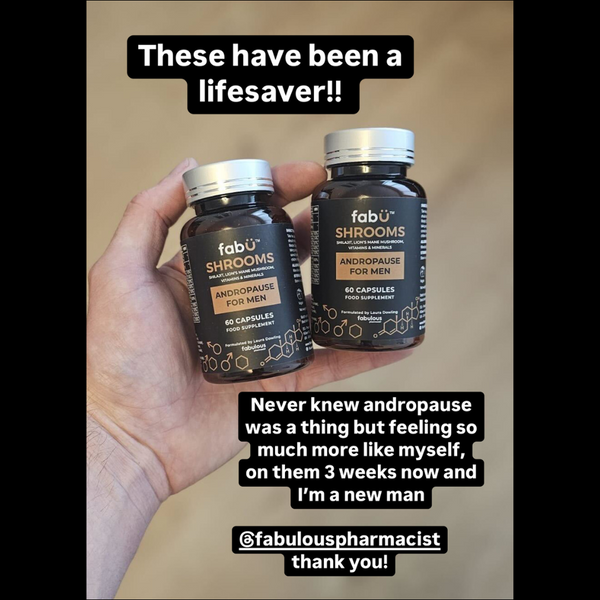 fabÜ SHROOMS ANDROPAUSE FOR MEN