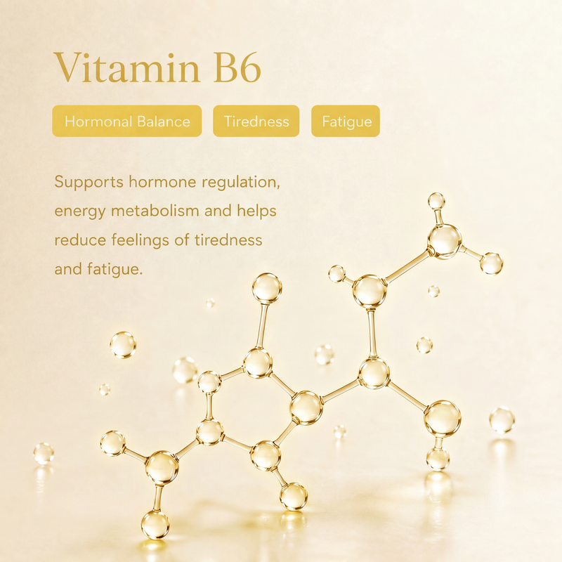 Vitamin B6 (as Pyridoxine Hydrochloride) · 10mg