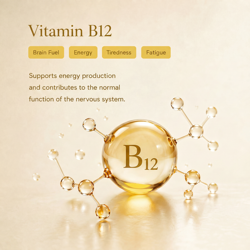 Vitamin B12 (as Methylcobalamin) · 10µg