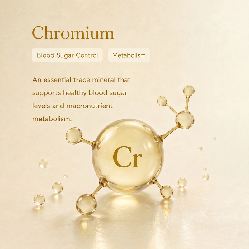 Chromium (as Picolinate) · 100µg