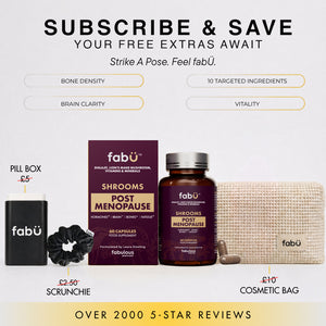 fabÜ SHROOMS POST MENOPAUSE