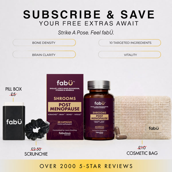 fabÜ SHROOMS POST MENOPAUSE