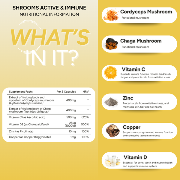 fabÜ SHROOMS ACTIVE & IMMUNE