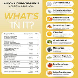 fabÜ SHROOMS JOINT-BONE-MUSCLE