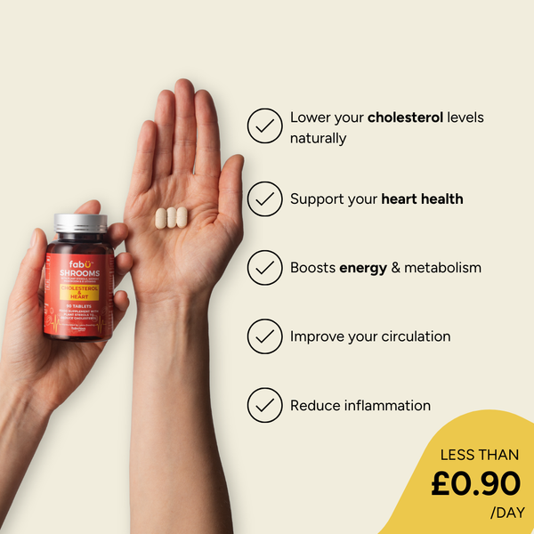fabÜ SHROOMS CHOLESTEROL & HEART