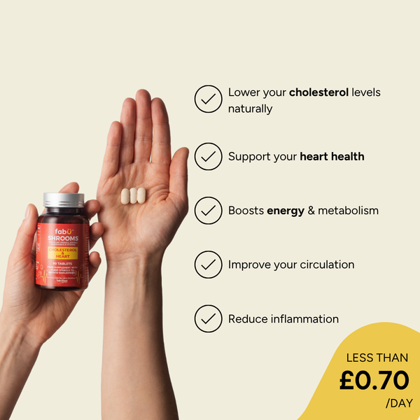 fabÜ SHROOMS CHOLESTEROL & HEART