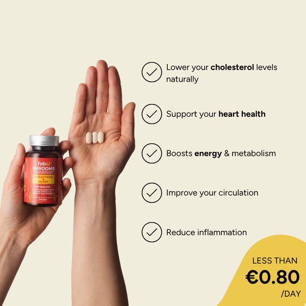 fabÜ SHROOMS CHOLESTEROL & HEART
